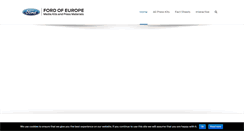 Desktop Screenshot of fordmedia.eu
